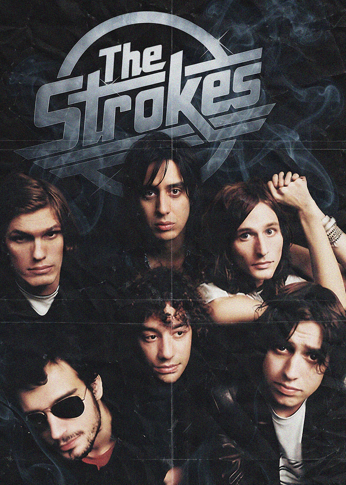 The Strokes Band Poster