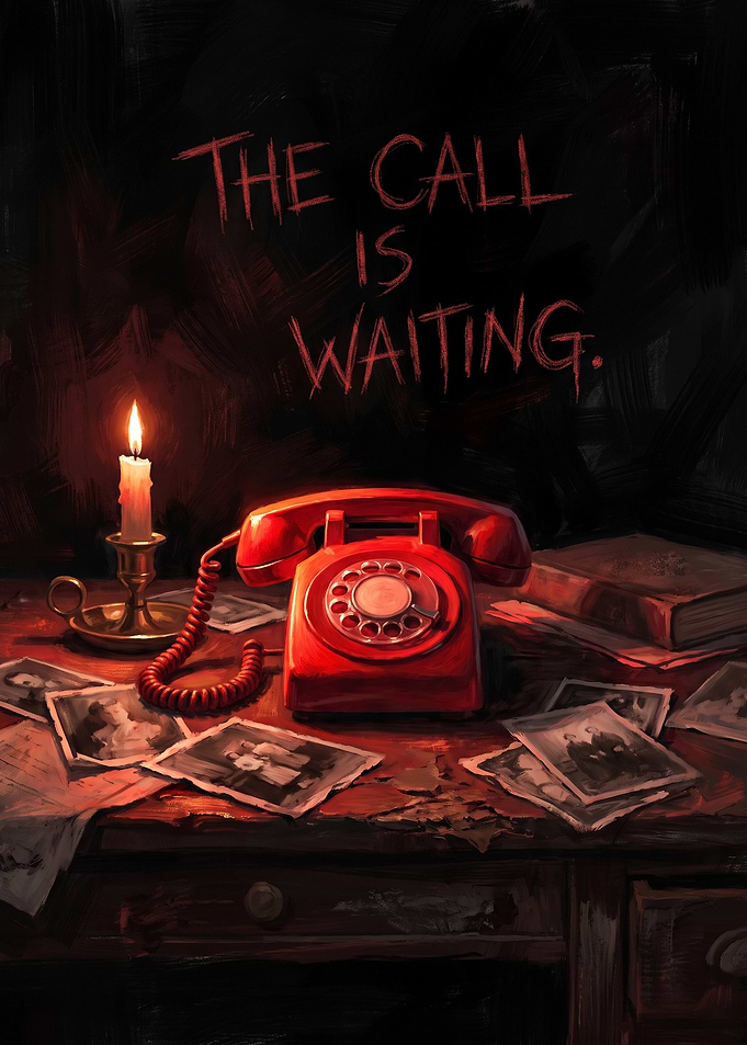 The Call Is Waiting Horror Art