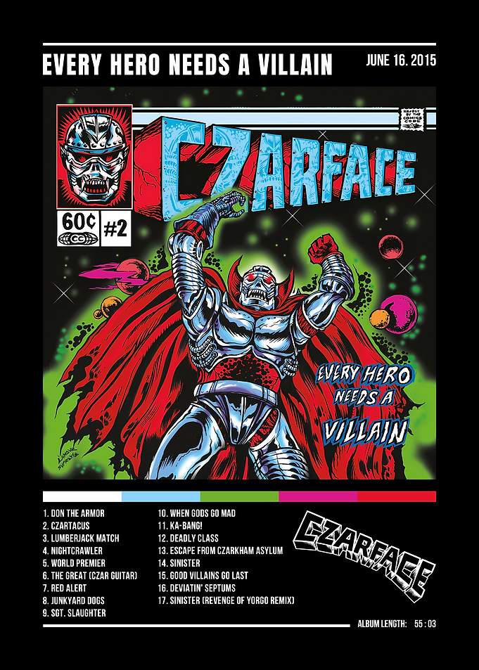 Czarface Every Hero Needs A Villain Album