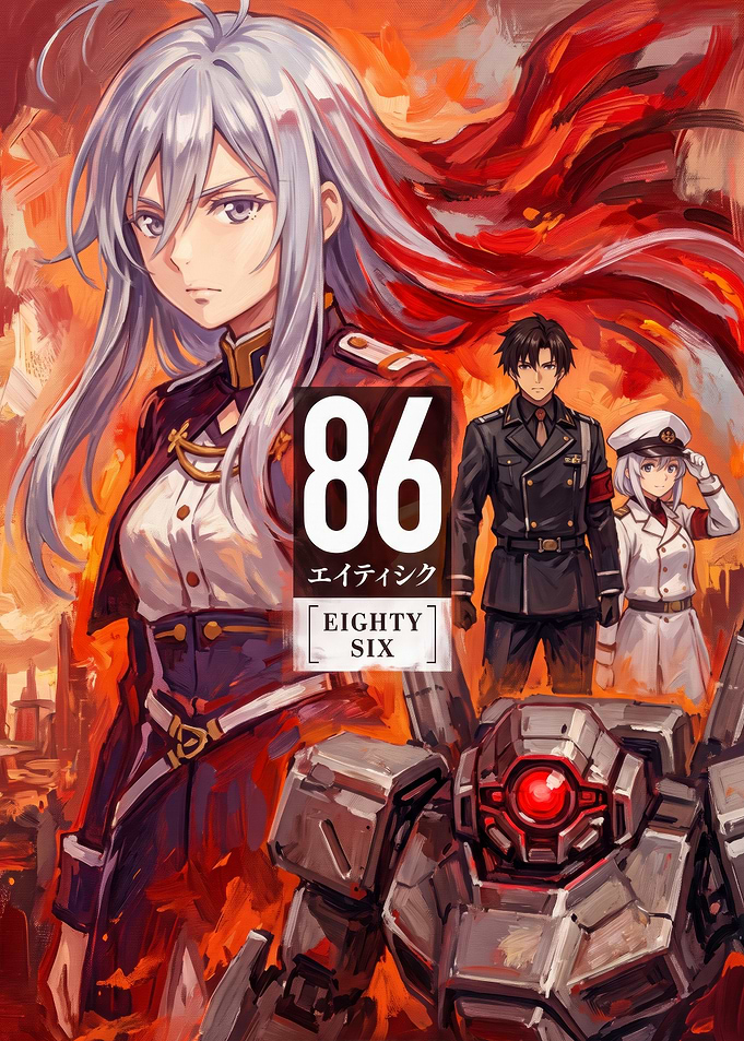 86 Eighty-Six Anime Poster