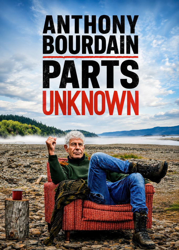 Anthony Bourdain Parts Unknown Poster