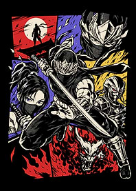 Ninja Gaiden Black Collage