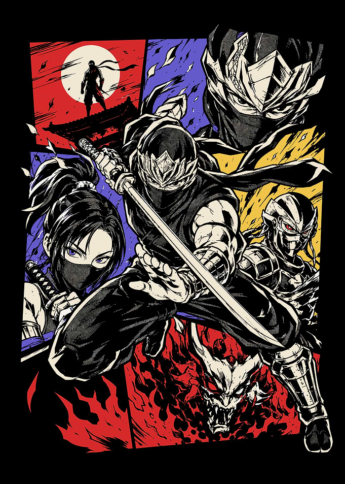 Ninja Gaiden Black Collage