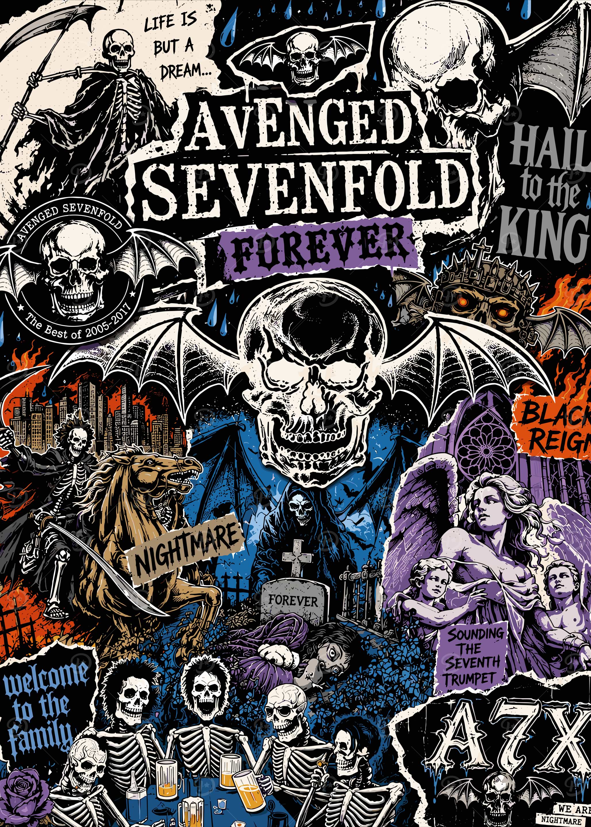 A7x Posters Online - Shop Unique Metal Prints, Pictures, Paintings