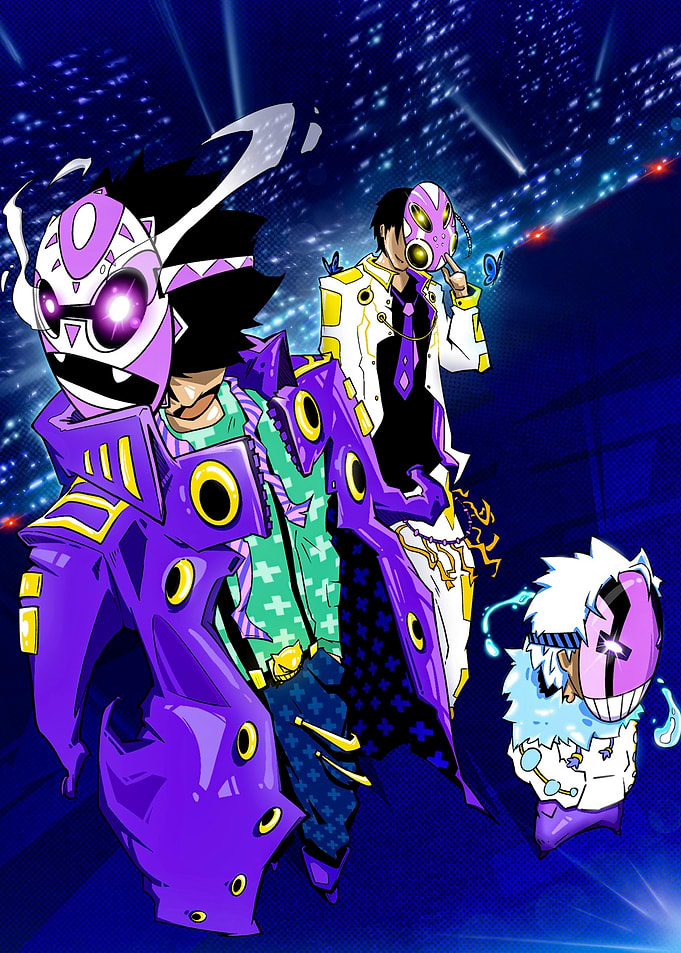 Three Masks in the Night