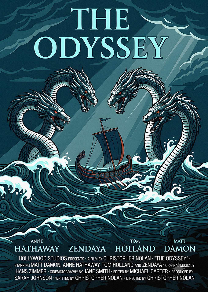 The Odyssey Movie Poster Art