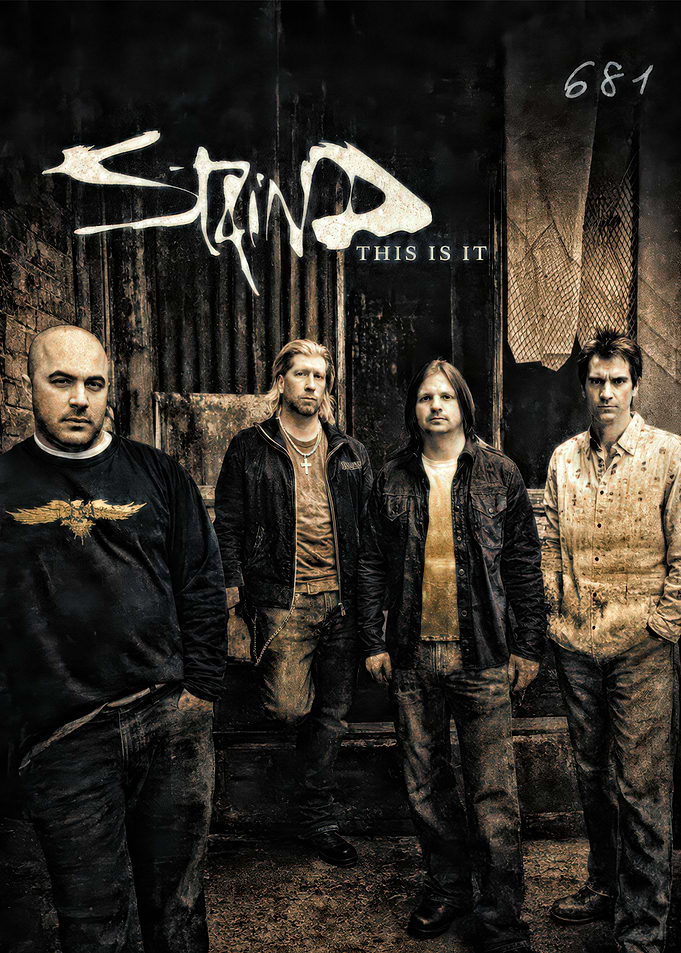 Staind This Is It Band Poster