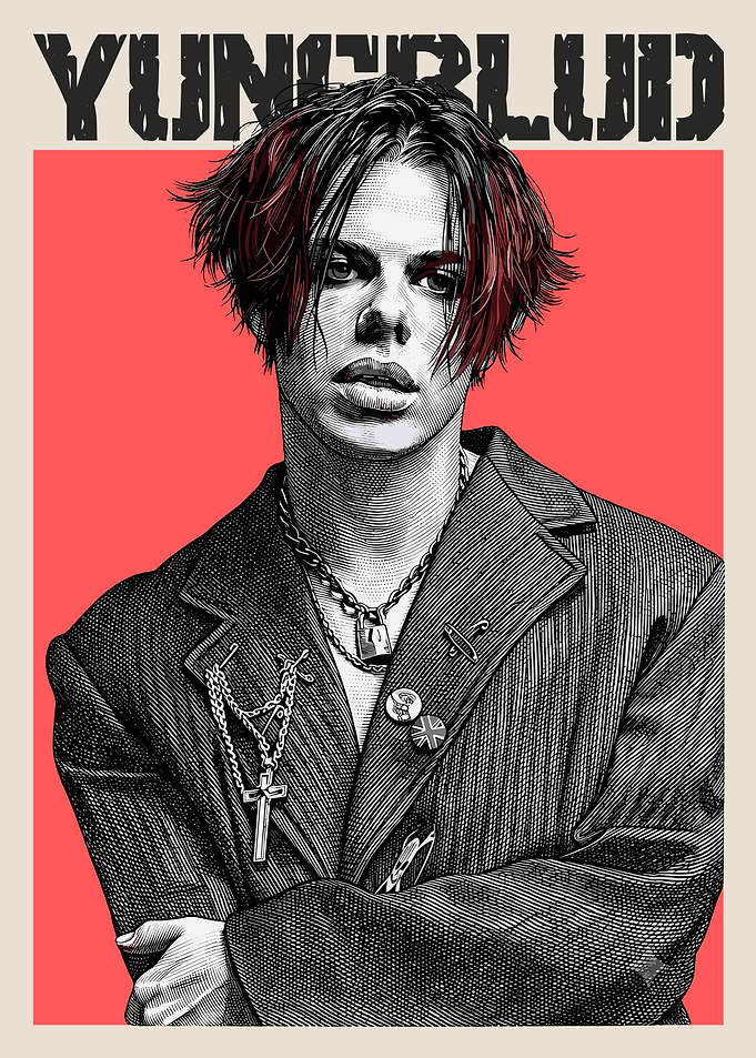 Yungblud Portrait Poster