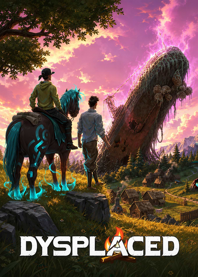 Dysplaced Fantasy Adventure Poster