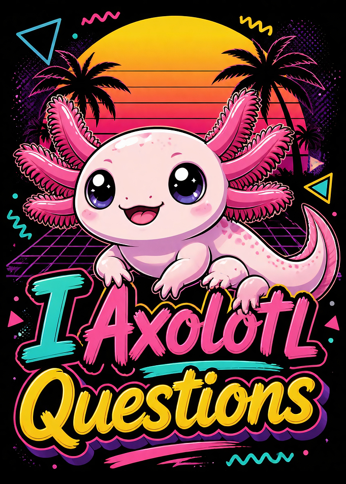 Retro Axolotl