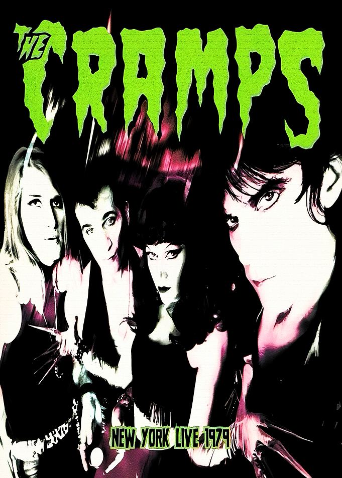 The Cramps New York Live 1979 Poster