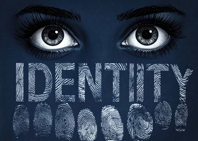 Identity Concept Art with Fingerprints