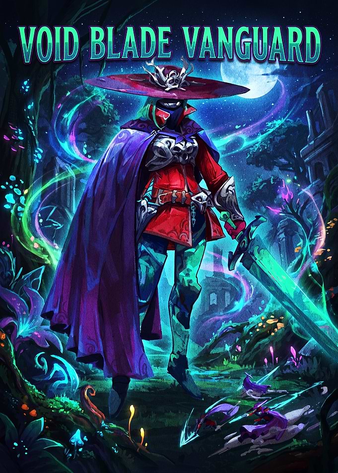 Void Blade Vanguard Fantasy Poster