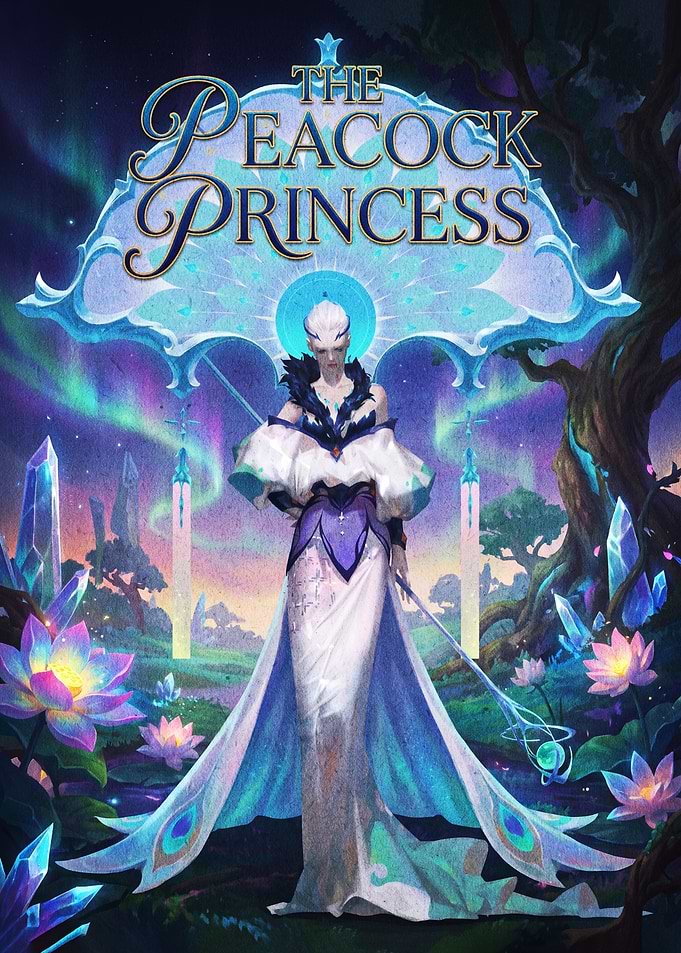 The Peacock Princess Fantasy Art