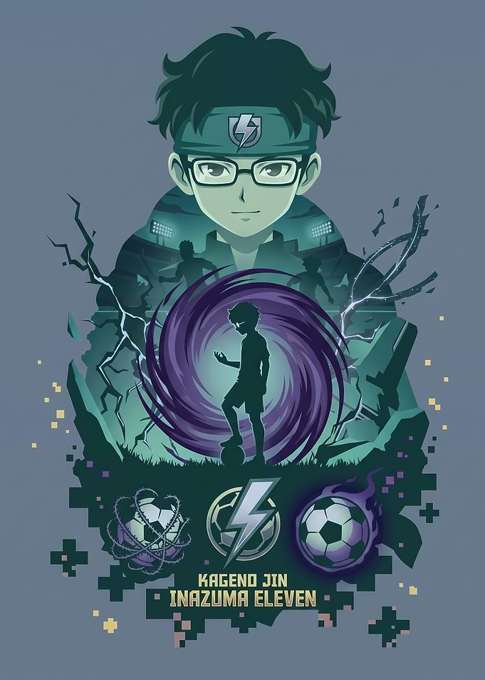 Kageno Jin Inazuma Eleven Fan Art