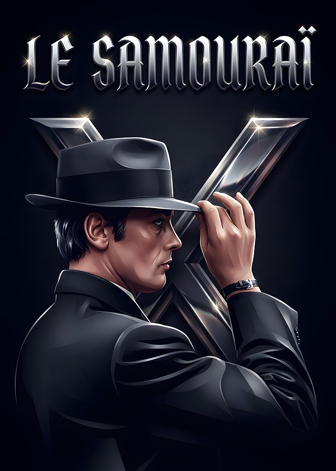 Le Samouraï Movie Poster Art