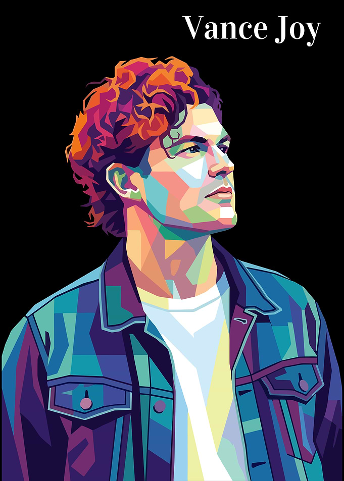 Vance Joy Pop Art Portrait