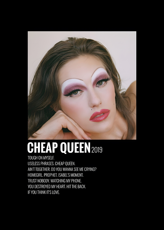 Cheap Queen Album Poster