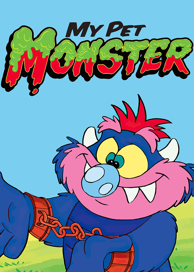 My Pet Monster Cartoon Character