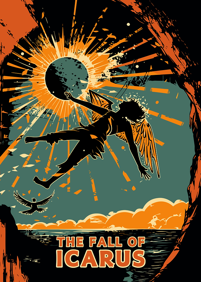 The Fall of Icarus Poster