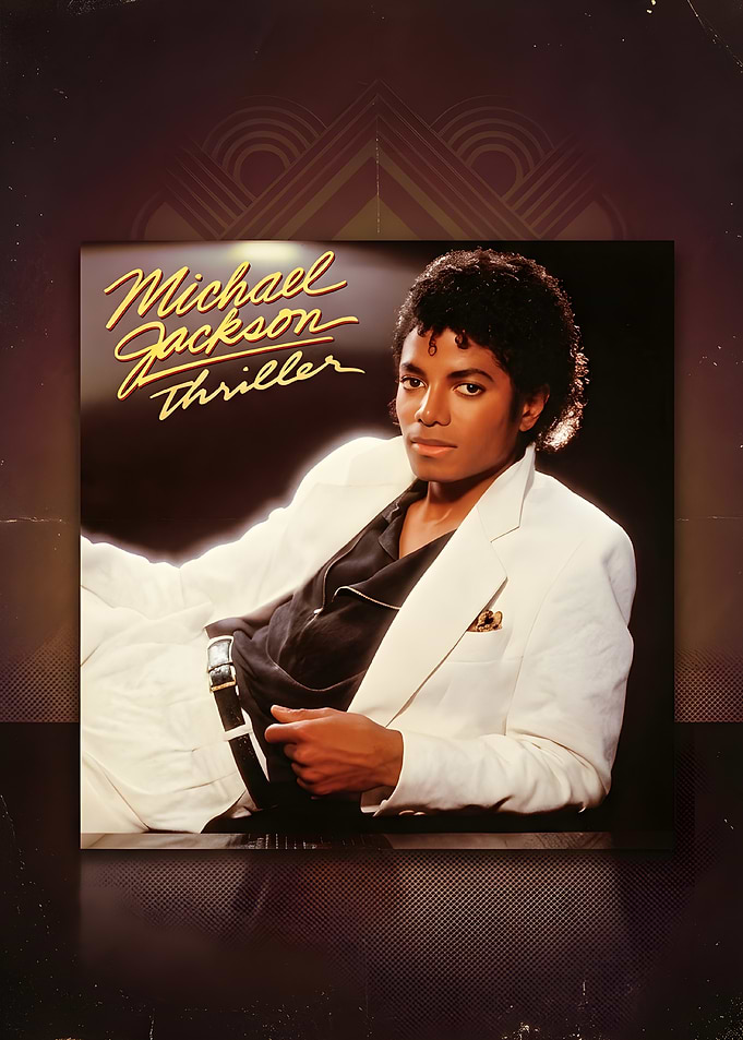 Michael Jackson Thriller Album Cover