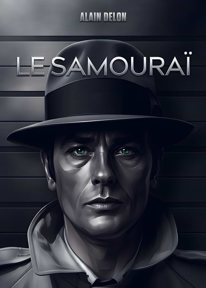 Le Samouraï Alain Delon Poster