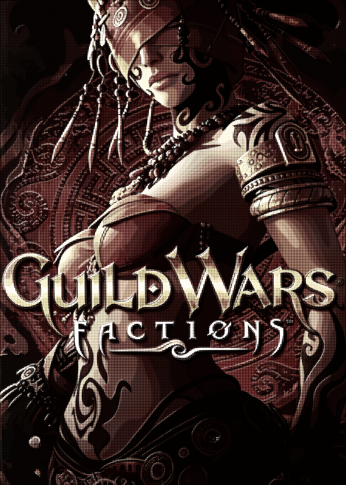 Guild Wars Factions Game Cover Art