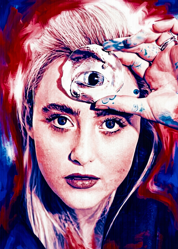 Third Eye Surreal Portrait