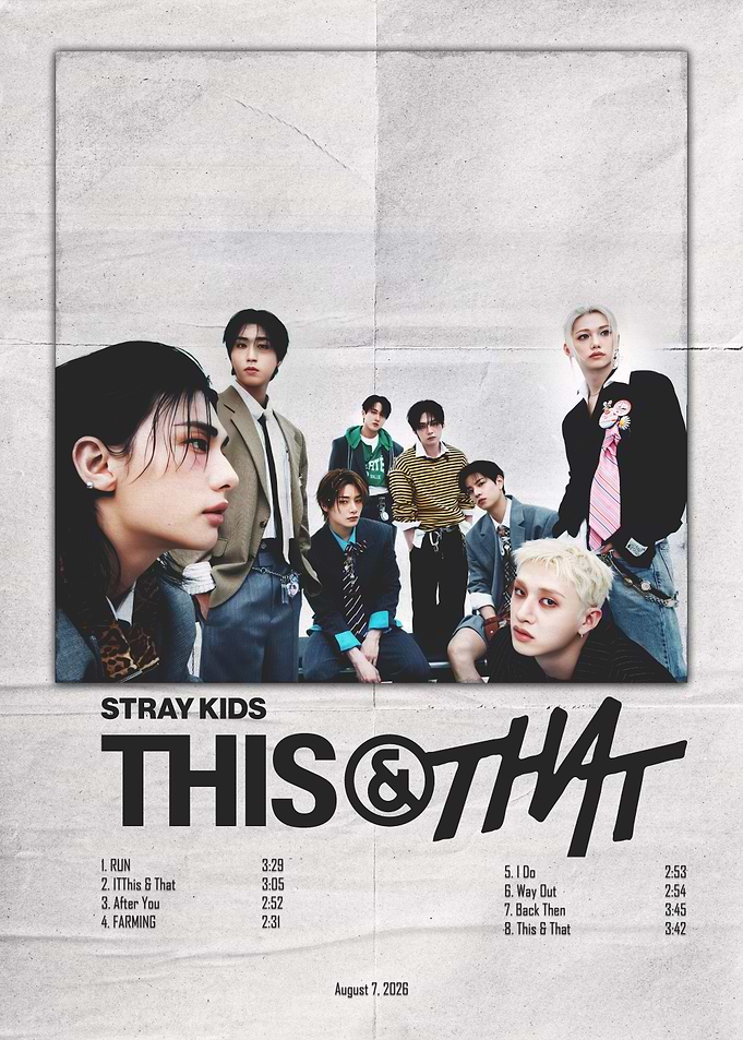Stray Kids This & That Album Poster