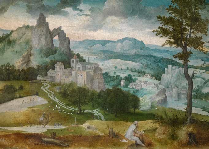 Landscape with Saint Jerome