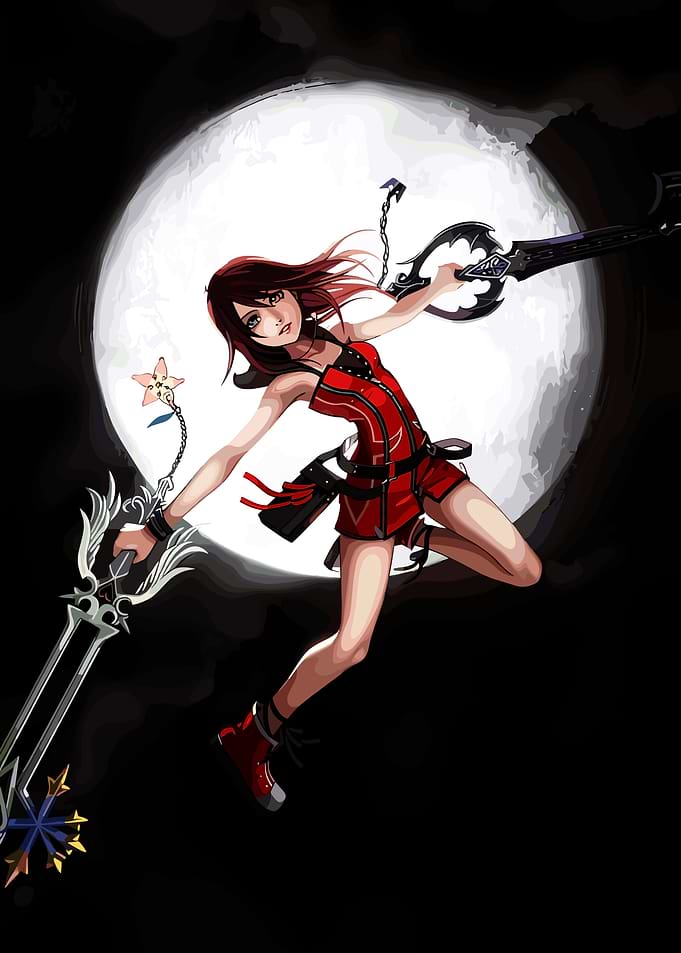 Kairi Kingdom Hearts Fan Art