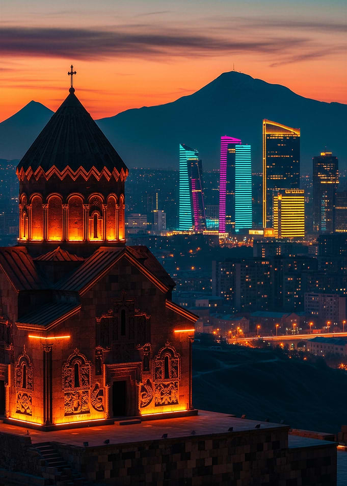 From Tufa to Neon