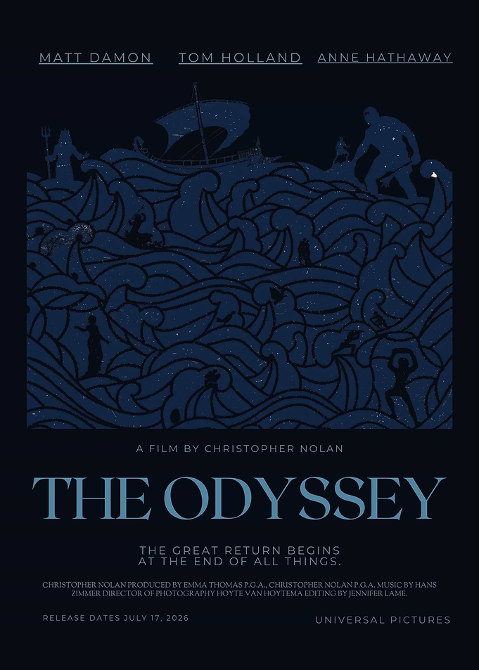 The Odyssey Christopher Nolan Movie Poster