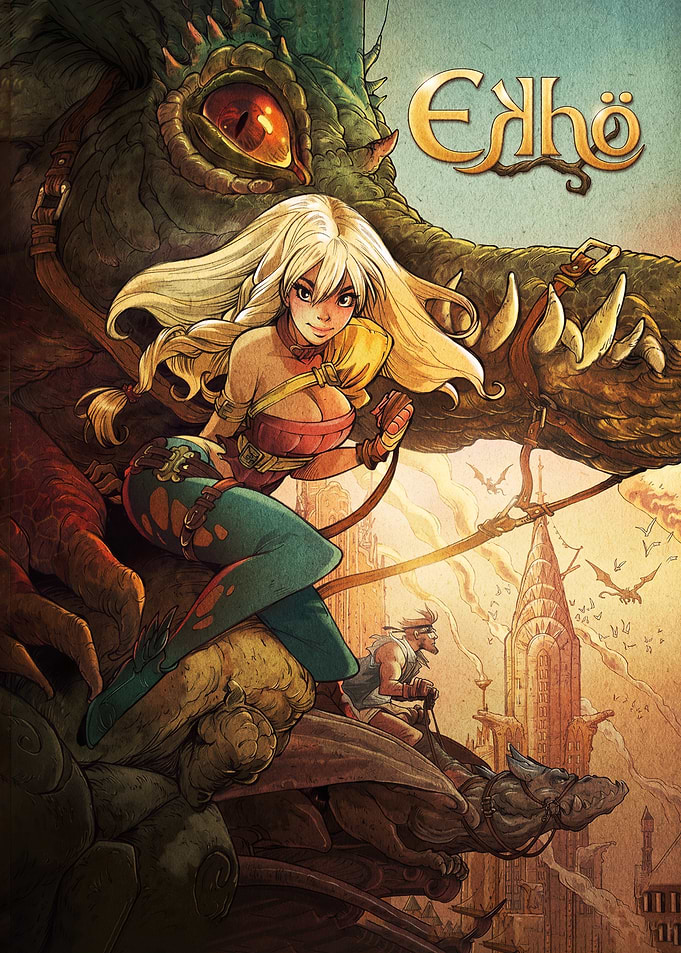 Ekhö Comic Book Cover Art