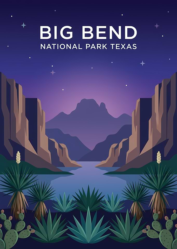 Big Bend National Park Poster