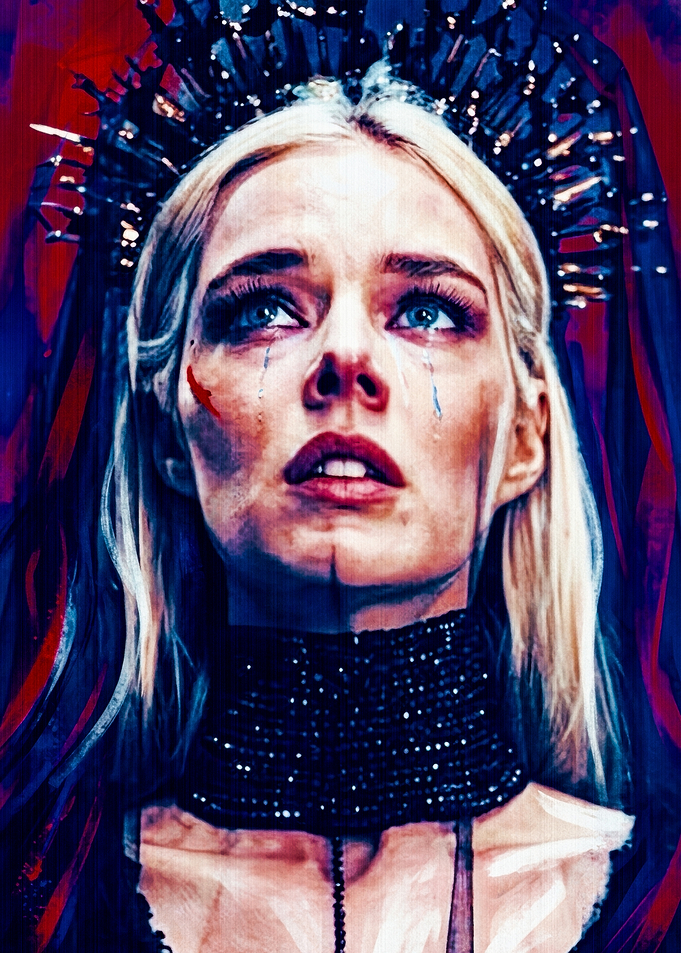Crying Queen with Spiked Crown