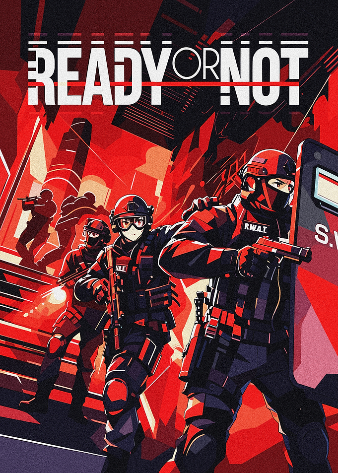 Ready or Not SWAT Team Poster