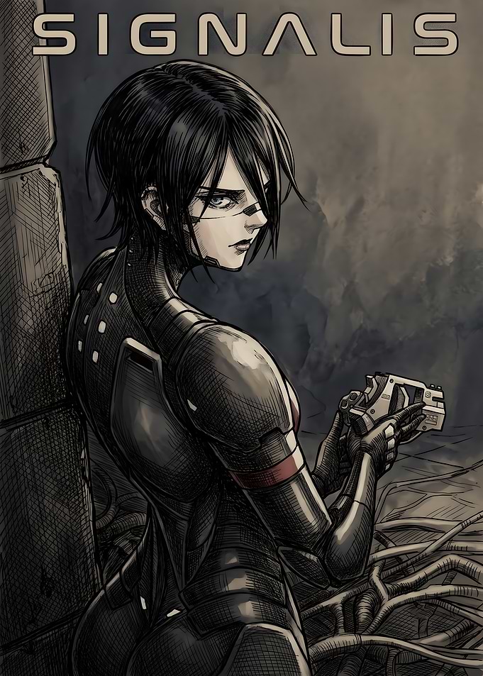 Signalis Elster Character Art