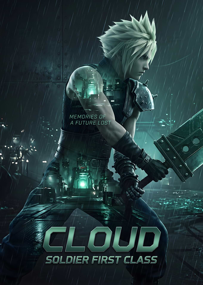 Cloud Strife Final Fantasy VII Poster