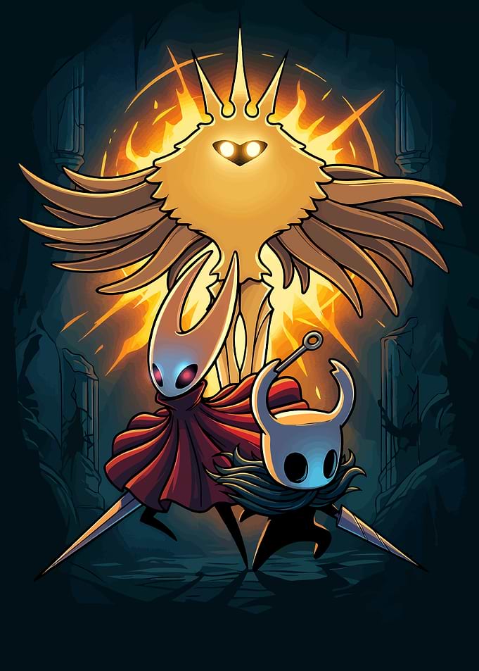 Hollow Knight Characters Facing Radiance