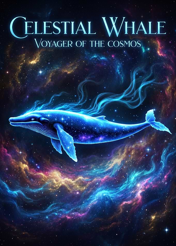 Celestial Whale Voyager of the Cosmos