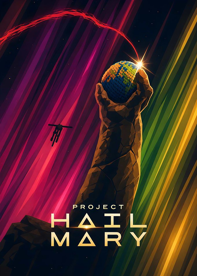 Project Hail Mary Book Cover Art