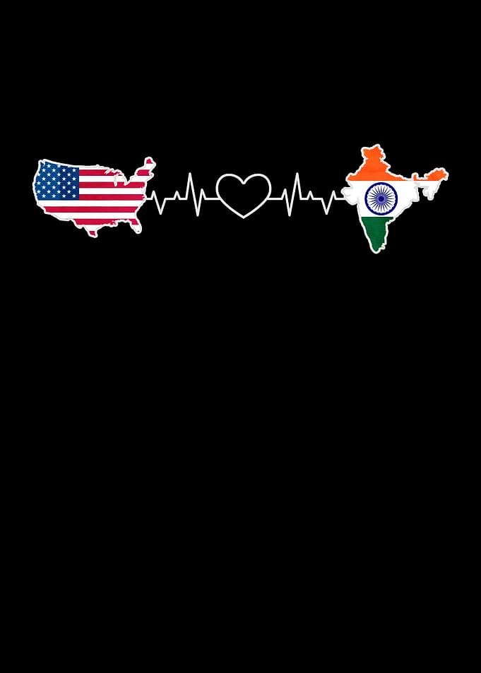 USA and India Heartbeat Design