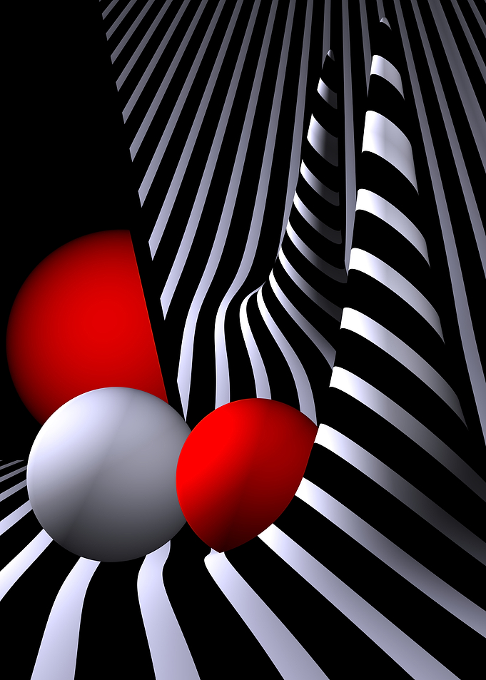 Witchhat of Maria Gaetana Agnesi, mirrored in opart-design