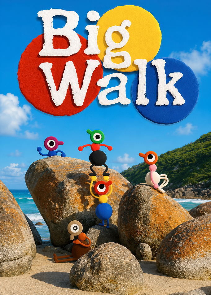 Big Walk Claymation Characters