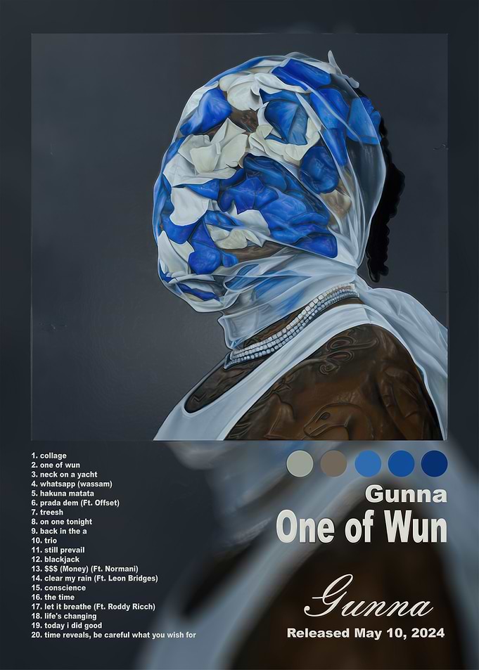 Gunna One of Wun Album Cover