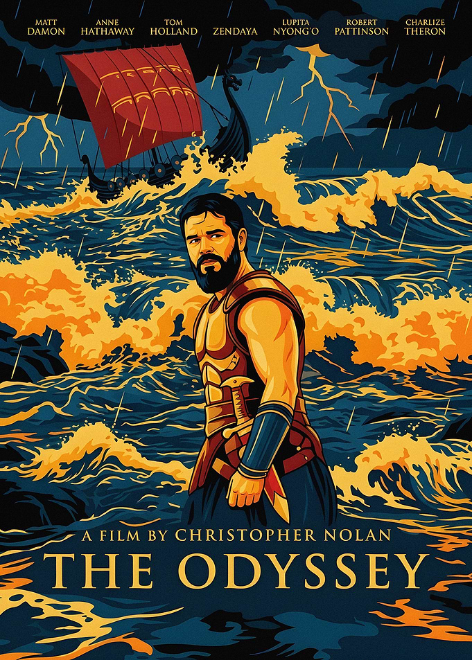 The Odyssey Movie Poster Art