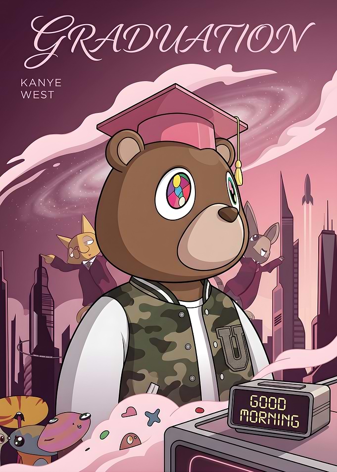Kanye West Graduation Album Cover Art
