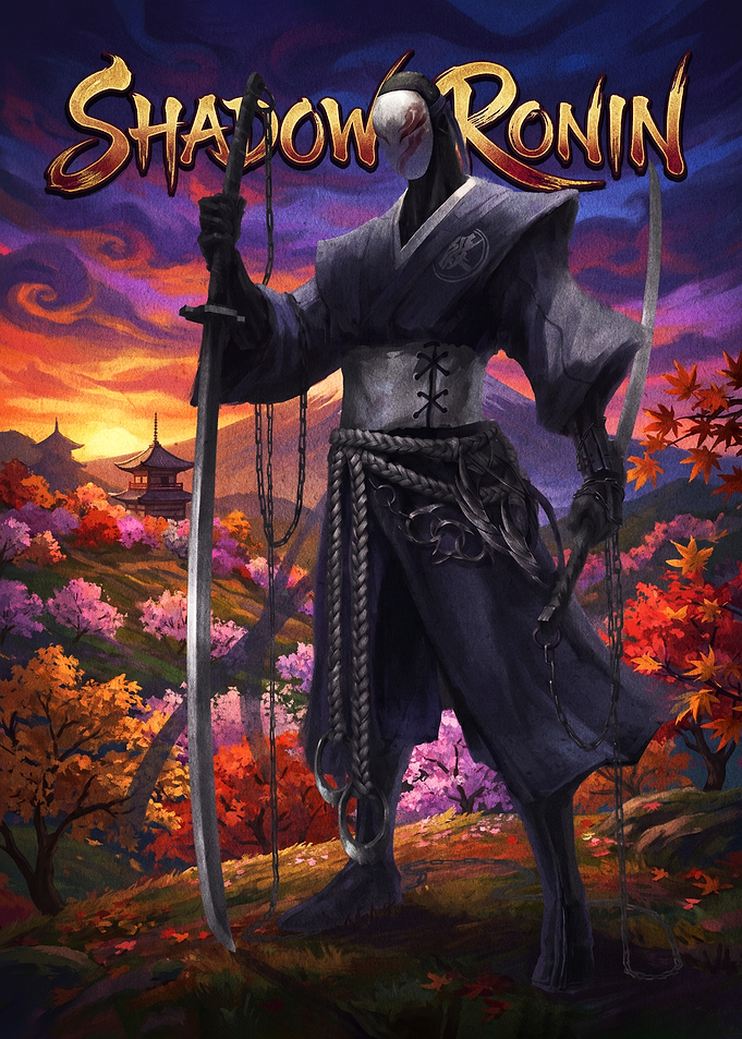 Shadow Ronin Warrior Digital Art