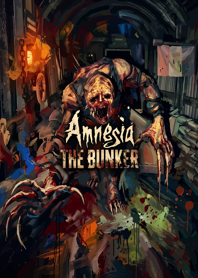 Amnesia: The Bunker Horror Game Poster